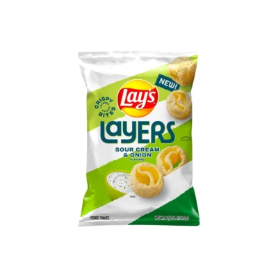 Sour Cream and Onion Flavored Potato Chip Snacks